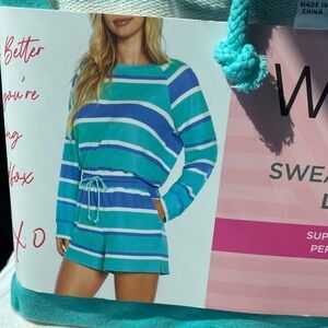 Wildfox Teal Lounge Top